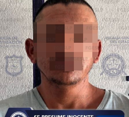 EN GUADALCÁZAR, DETIENE PDI POTOSINA A SUJETO POR ATAQUE PELIGROSO