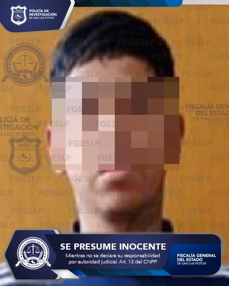 FERNANDO “N” ES CAPTURADO POR FISCALÍA DE SLP POR ROBO A COMERCIO