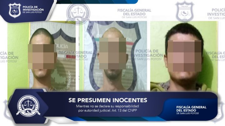 DERIVADO A TRABAJO DE FISCALÍA, DICTAN PRISIÓN A TRES INDICIADOS DE ROBO A UNA CASA DE XILITLA, SLP