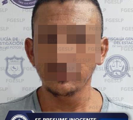 EN LA CAPITAL, APREHENDE FISCALÍA DE SLP A PROBABLE PARTÍCIPE DE HOMICIDIO EN NUEVO LEÓN