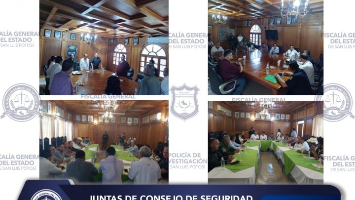 JUNTAS DE CONSEJO DE SEGURIDAD EN LA REGIÓN MEDIA TRABAJARÁN EN LAS FIESTAS PATRIAS