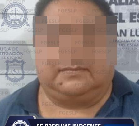 SUJETO ES DETENIDO POR FGESLP, POR SUPUESTA PRIVACIÓN ILEGAL DE LA LIBERTAD DE UN INFANTE