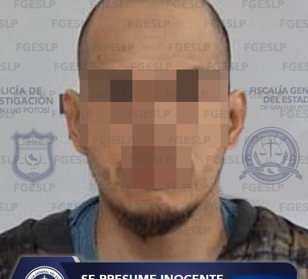 POR ROBO VIOLENTO DE VEHÍCULO, DETIENE FGESLP A SUJETO EN LA CAPITAL POTOSINA
