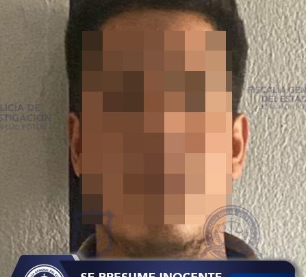 CUMPLIMENTA FGESLP ORDEN DE APREHENSIÓN CONTRA SUJETO SEÑALADO DE HOMICIDIO CALIFICADO