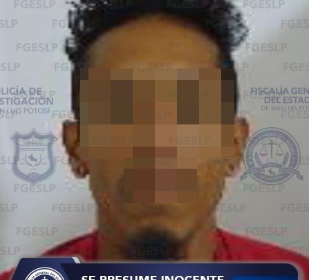 AGENTES DE LA POLICÍA DE INVESTIGACIÓN APREHENDEN A INDICIADO POR HOMICIDIO EN SLP