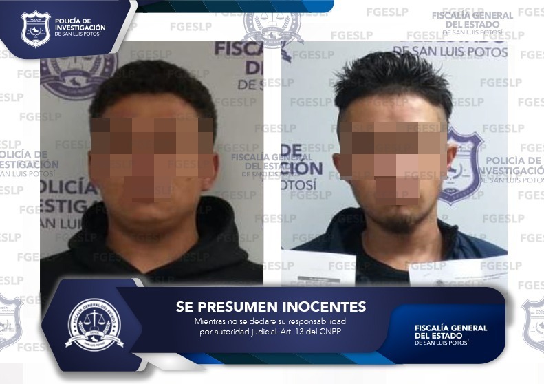 MINISTERIOS PÚBLICOS OBTIENEN VINCULACIÓN A PROCESO DE DOS SUJETOS POR ROBO A NEGOCIO EN SLP