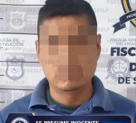 POLICÍA INVESTIGADORA APREHENDE EN CIUDAD VALLES A INDICIADO POR VIOLACIÓN Y ABUSO SEXUAL