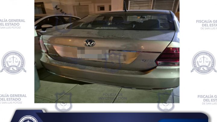 FGESLP ASEGURA UN VEHÍCULO INVOLUCRADO EN EL DELITO DE ABUSO DE CONFIANZA