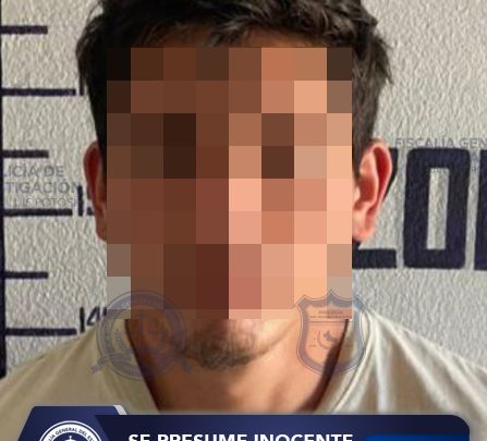 CRISTIAN “N” FUE APREHENDIDO POR PDI POTOSINA EN LA ZONA ALTIPLANO POR ARMAS PROHIBIDAS
