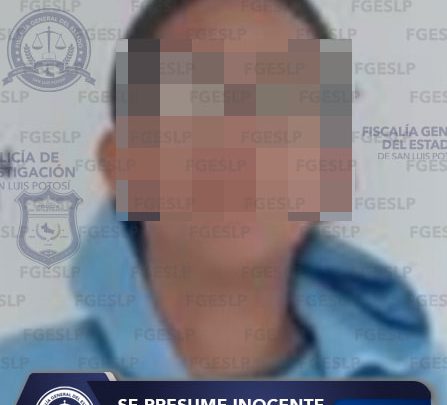 POLICÍA DE FISCALÍA DETIENE A SUJETO CON SUPUESTA DROGA EN LA CAPITAL POTOSINA