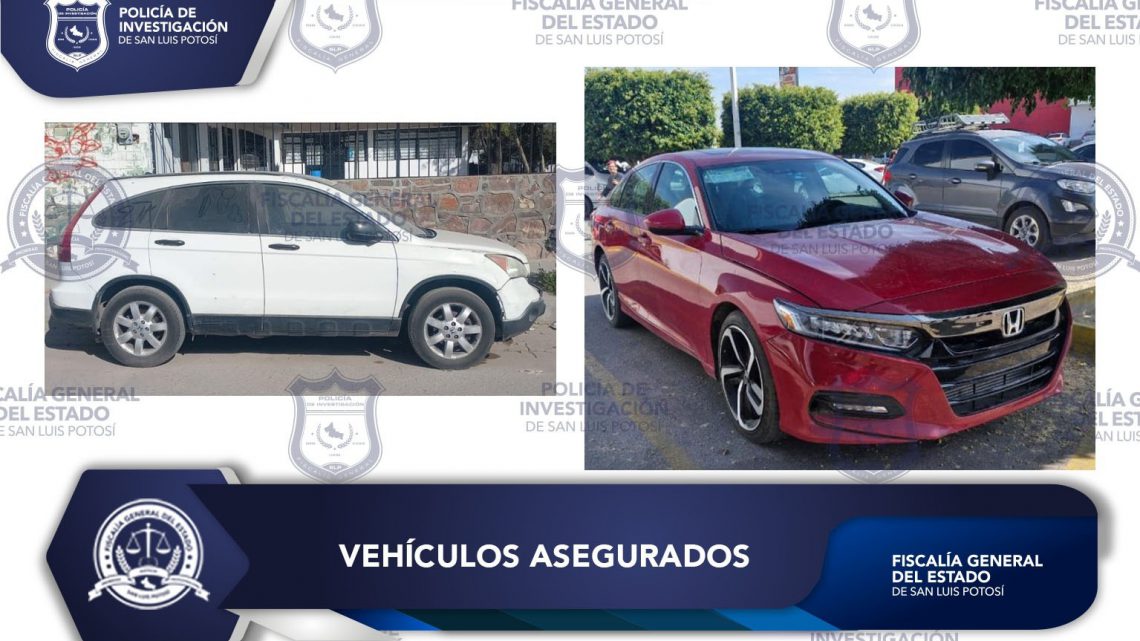 EN SAN LUIS POTOSÍ, PDI ASEGURA DOS VEHÍCULOS CON REPORTE DE ROBO VIGENTE EN SAN LUIS POTOSÍ, PDI ASEGURA DOS VEHÍCULOS CON REPORTE DE ROBO VIGENTE
