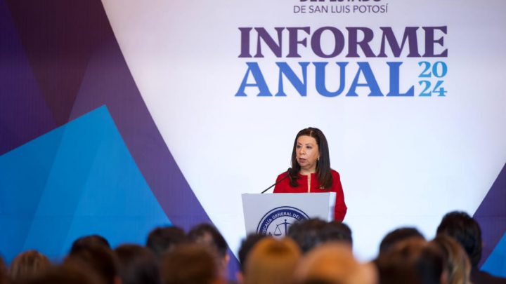 MARÍA MANUELA GARCÍA CÁZARES, FISCAL GENERAL DEL ESTADO DE SLP, RINDE INFORME ANUAL DE ACTIVIDADES