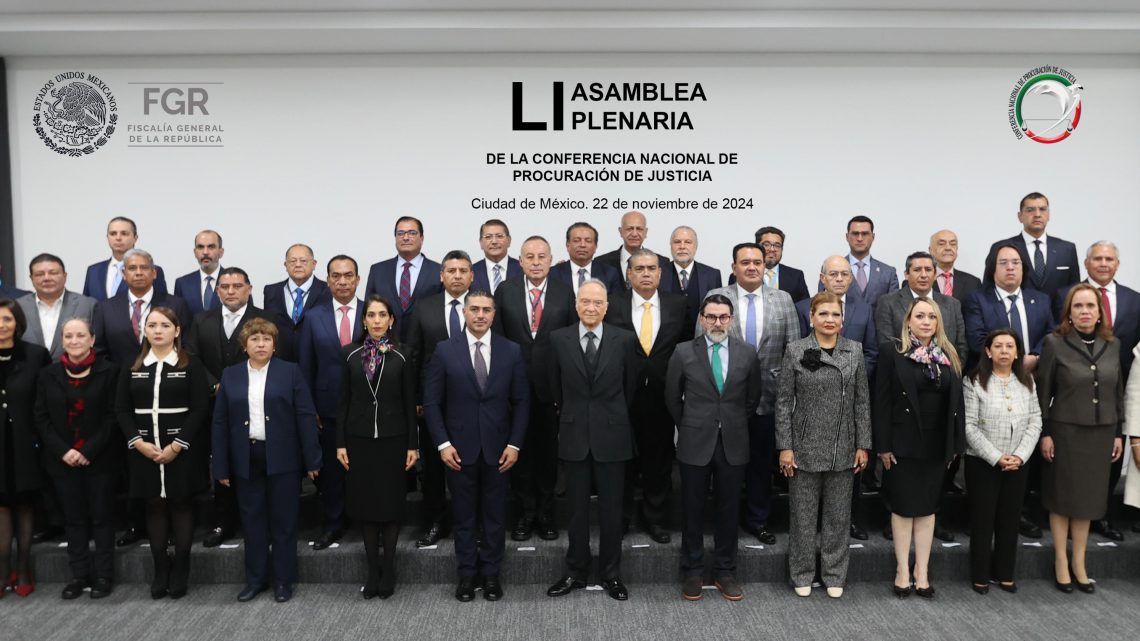 GARCÍA CÁZARES ACUDE A ASAMBLEA PLENARIA DE LA CONFERENCIA NACIONAL DE PROCURACIÓN DE JUSTICIA GARCÍA CÁZARES ACUDE A ASAMBLEA PLENARIA DE LA CONFERENCIA NACIONAL DE PROCURACIÓN DE JUSTICIA