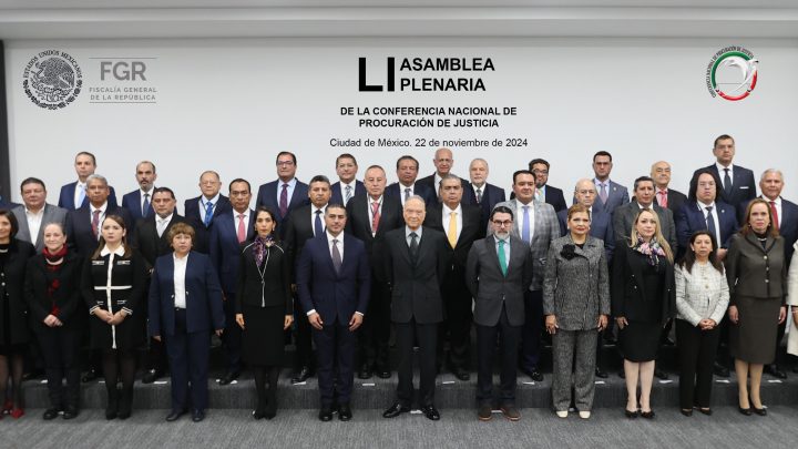 GARCÍA CÁZARES ACUDE A ASAMBLEA PLENARIA DE LA CONFERENCIA NACIONAL DE PROCURACIÓN DE JUSTICIA