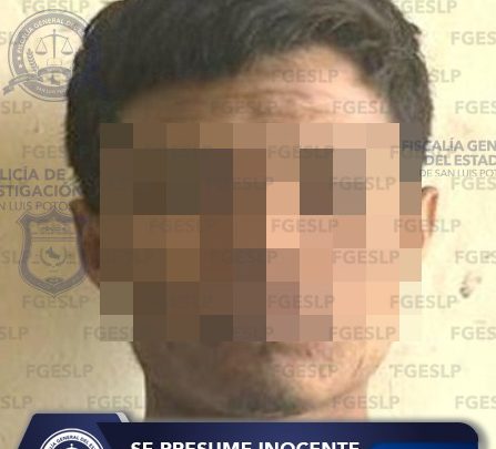 SEÑALADO DE HOMICIDIO EN BARBERÍA ES APREHENDIDO POR AGENTES DE FISCALÍA POTOSINA