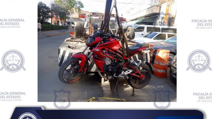 AGENTES INVESTIGADORES RECUPERARON UNA MOTOCICLETA CON NÚMERO DE SERIE APÓCRIFO