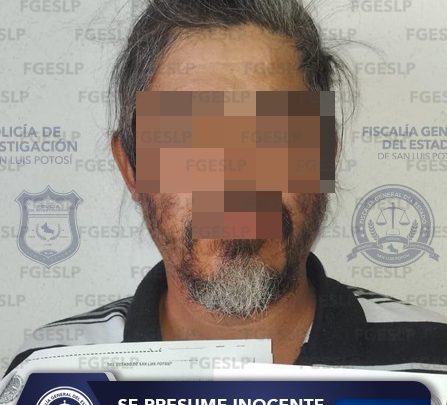 EN MOCTEZUMA, APREHENDE FISCALÍA DE SLP A BENITO “N” POR VIOLACIÓN