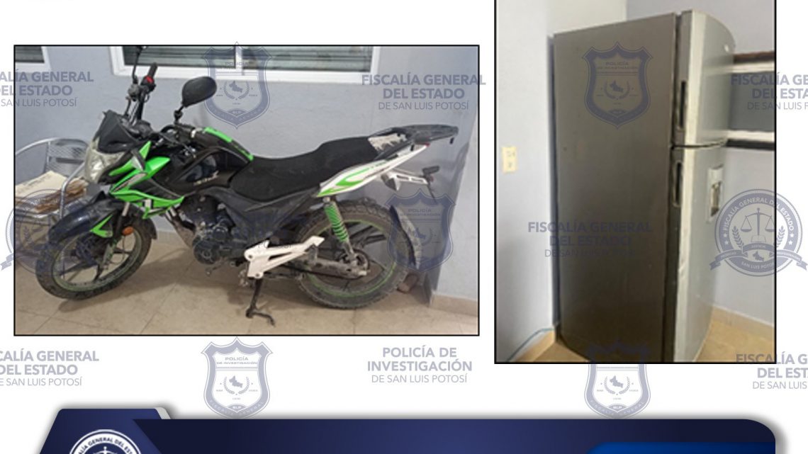FGESLP RECUPERA ARTÍCULOS ROBADOS EN ÉBANO FGESLP RECUPERA ARTÍCULOS ROBADOS EN ÉBANO