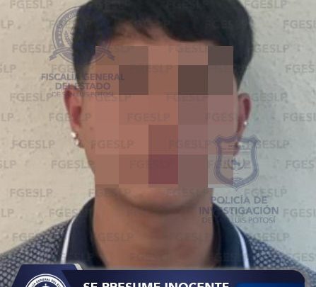 MASCULINO BUSCADO EN NUEVO LEÓN, ES APREHENDIDO POR LA PDI DE LA FGESLP