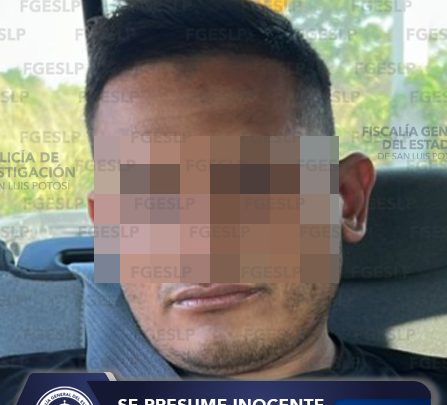 CON OPERATIVO COORDINADO, FISCALÍA DE SLP CAPTURA A ERY GILBERTO “N” EN TAMAULIPAS POR ATAQUE PELIGROSO
