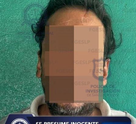 FISCALÍA DE SLP EJECUTA ORDEN DE APREHENSIÓN EN RECLUSIÓN A SUJETO POR HOMICIDIO CALIFICADO