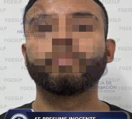 APREHENDE FISCALÍA A HOMBRE SEÑALADO POR VIOLENCIA FAMILIAR EN SLP