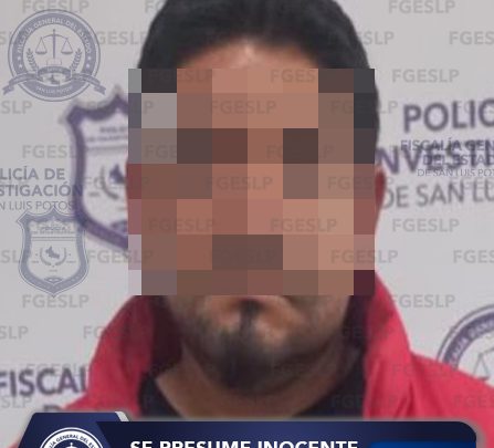 JOSÉ “N” ES CAPTURADO POR FGESLP, TRAS RIÑA SUSCITADA EN SLP