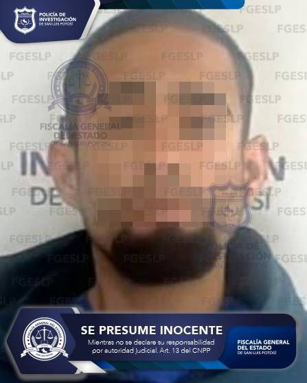 FISCALÍA DE SLP APREHENDE A EDGAR “N”, IMPUTADO POR ROBO CALIFICADO FISCALÍA DE SLP APREHENDE A EDGAR “N”, IMPUTADO POR ROBO CALIFICADO