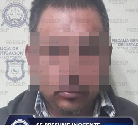 ELEMENTOS DE FGESLP APREHENDIERON A UN MASCULINO QUE HABRÍA DISPARADO CONTRA DOS PERSONAS EN VILLA DE RAMOS