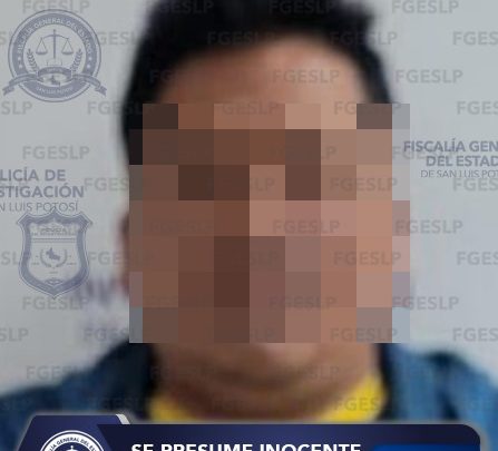 FISCALÍA DE LA MUJER DETIENE EN SGS A SUJETO DENUNCIADO POR VIOLENCIA FAMILIAR