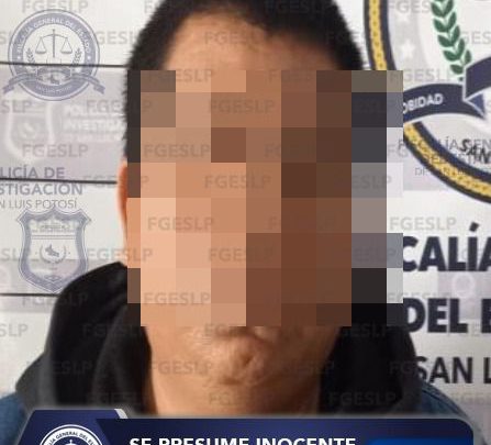 FISCALÍA EFECTÚA ASEGURAMIENTO DE UN IMPUTADO POR ABUSO SEXUAL EN LA HUASTECA POTOSINA
