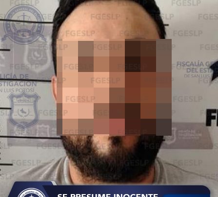 EN CIUDAD VALLES, FGESLP REALIZÓ EL ASEGURAMIENTO DE UN IMPUTADO POR LOS DELITOS DE LESIONES Y DAÑOS EN LAS COSAS