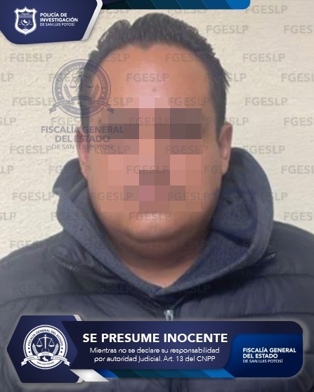 FISCALÍA DE SLP CUMPLIMENTA ORDEN DE APREHENSIÓN POR ROBO FISCALÍA DE SLP CUMPLIMENTA ORDEN DE APREHENSIÓN POR ROBO
