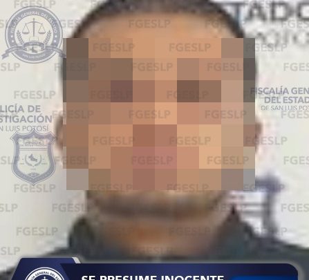 UNIDAD DE ROBO DE VEHÍCULOS DE LA FGESLP CAPTURA A OBJETIVO CRIMINAL