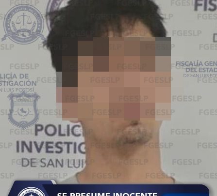 FISCALÍA DE SLP CAPTURA A HÉCTOR “N” TRAS ROBO VIOLENTO DE MOTOCICLETA