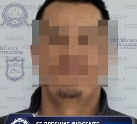 EN SLP FUE ASEGURADO EN FLAGRANCIA NERY “N” CON UNA CAMIONETA ROBADA