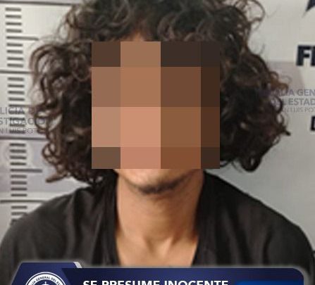 POR DELITOS CONTRA LA SALUD, FUE APREHENDIDO FRANCISCO “N” EN CIUDAD VALLES