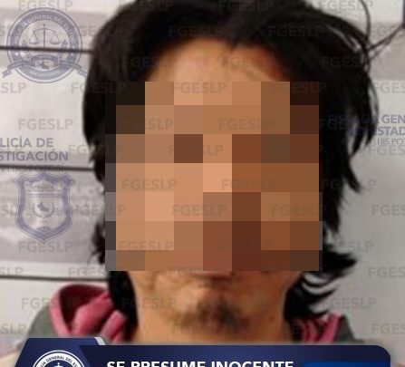HOMBRE ES DETENIDO EN AQUISMÓN AL SER SEÑALADO DE VIOLACIÓN: FISCALÍA DE SLP
