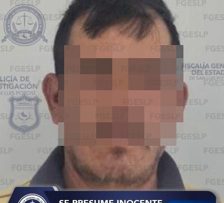 SEÑALADO POR LA DESAPARICIÓN DE UNA PERSONA ES VINCULADO A PROCESO: FISCALÍA DE SLP