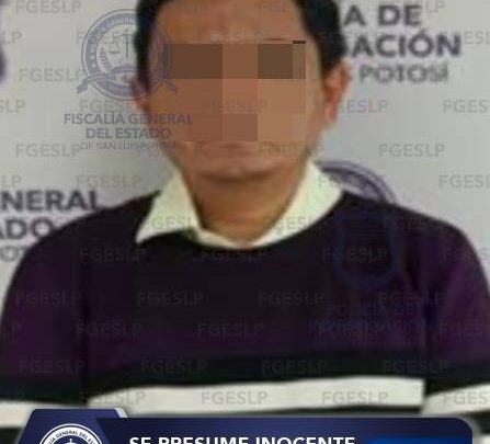 FISCALÍA DE SLP ASEGURA A MIGUEL “N” TRAS SER DENUNCIADO POR VIOLACIÓN EN SANTA MARÍA DEL RÍO