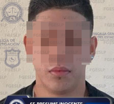 ELEMENTOS DE FGESLP APREHENDEN A JOSÉ “N” POR DELITO CONTRA LA SALUD