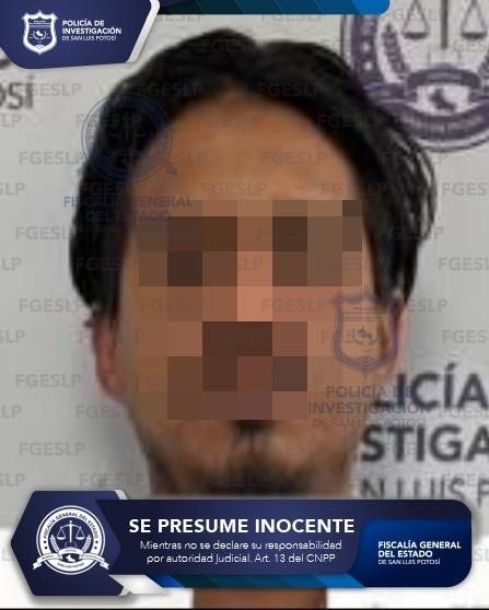 AGENTES DE FISCALÍA CAPTURAN EN SLP A UN IMPUTADO POR HOMICIDIO
