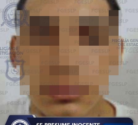 FISCALÍA DE SLP CUMPLIMENTA UNA ORDEN DE APREHENSIÓN EN CONTRA DE UN IMPUTADO POR HOMICIDIO CALIFICADO