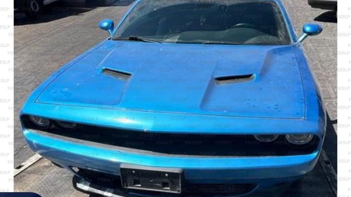 AUTOMÓVIL ROBADO EN EUA FUE LOCALIZADO EN SLP POR LA POLICÍA DE FISCALÍA
