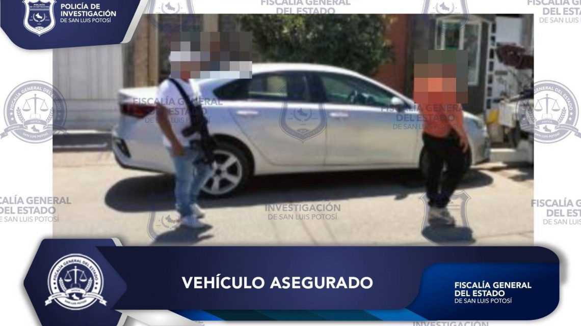 POLICÍA DE INVESTIGACIÓN ASEGURA UN VEHÍCULO CON REPORTE DE ROBO