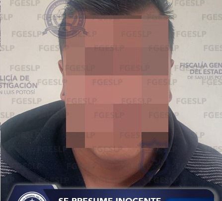 CAPTURÓ FGESLP A SEÑALADO DE ABUSO SEXUAL CALIFICADO EN LA CAPITAL POTOSINA