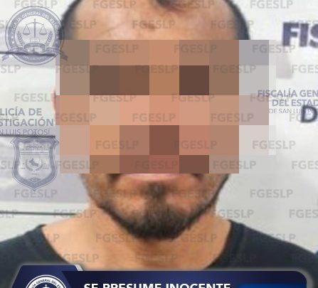 FUE CAPTURADO POR POLICÍA INVESTIGADORA UN IMPUTADO DE VIOLENCIA FAMILIAR EN CIUDAD VALLES