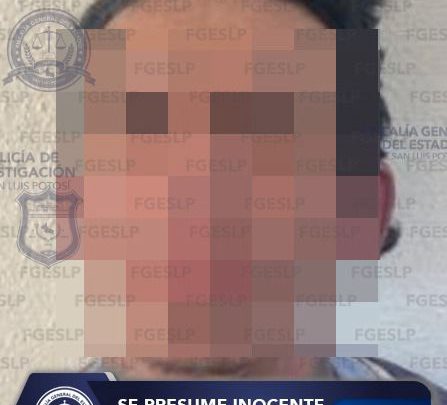 AGENTES DE INVESTIGACIÓN DETUVIERON EN SLP A JUAN “N” POR PORTACIÓN DE ARMAS PROHIBIDAS