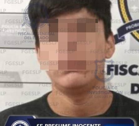 PDI ASEGURA A JOSÉ ISMAEL “N” POR VIOLENCIA FAMILIAR EN LA HUASTECA POTOSINA