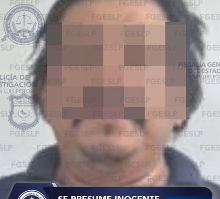 POLICÍA DE FGESLP DETUVO A SUJETO QUE HABRÍA PRIVADO DE LA VIDA A UNA PERSONA